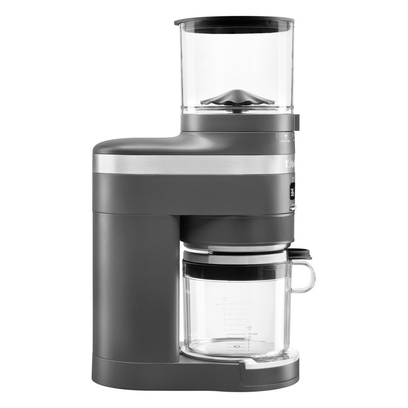 KitchenAid® Burr Coffee Grinder, Matte Charcoal Gray