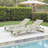 Vinita 78.75" L Reclining Acacia Wood Outdoor Chaise Lounge-445732892-528456019