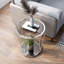 Table de bout ronde en verre Renea-71598919-71598918