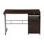 Bureau d'ordinateur avec beaucoup de rangement