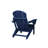 Of 2 Outdoor Folding Seats - Navy Blue With & Cup Holder For Garden Enjoyment-1430733156-1430733154