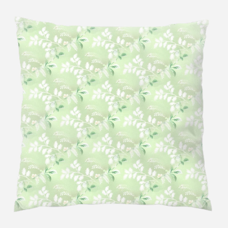 Coussin de feuilles, Intérieur