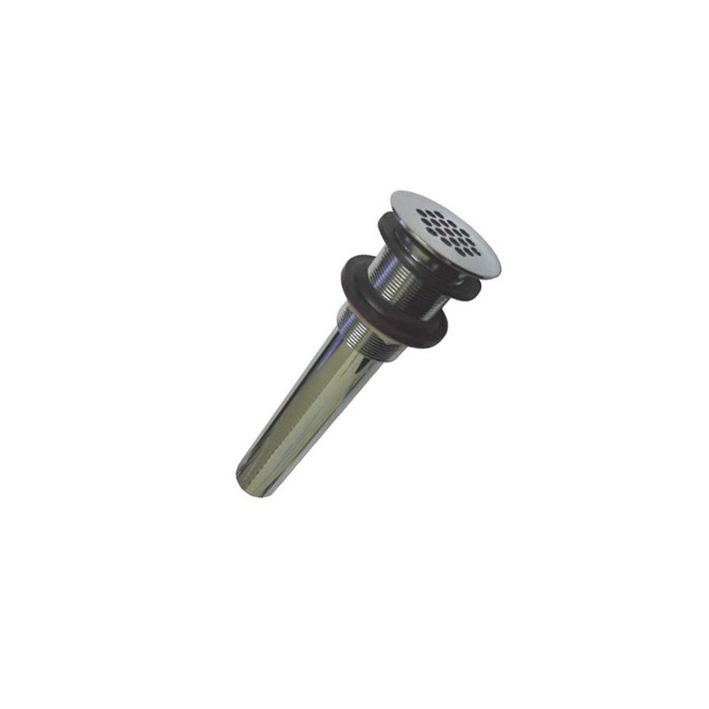 South Beach Grid Shower Drain, Polished Chrome