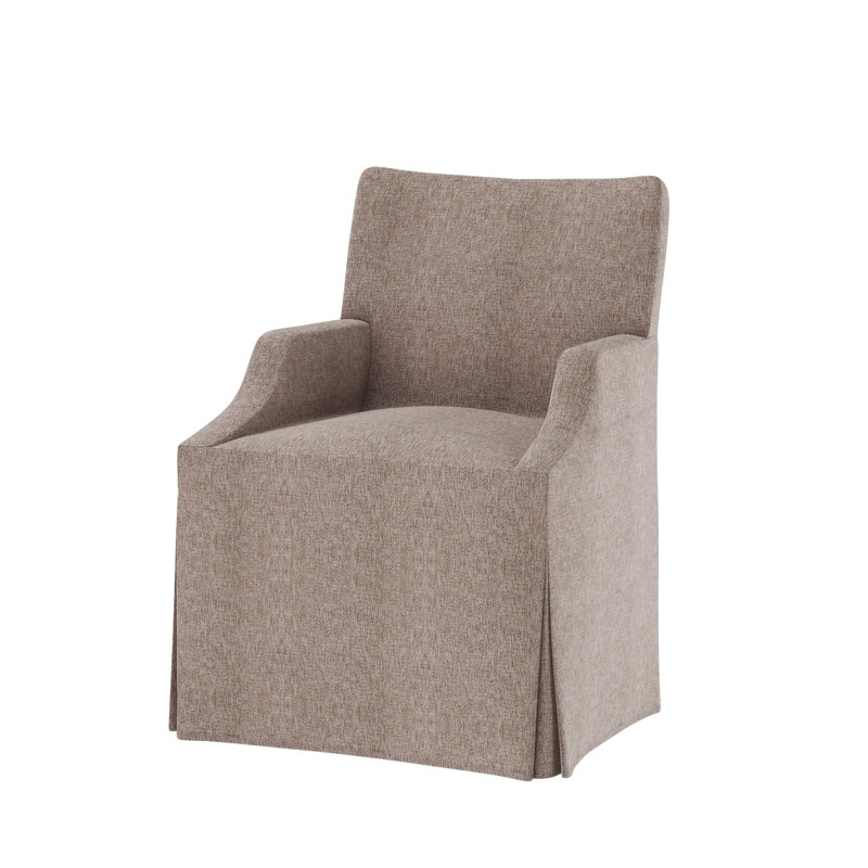 Lia Upholstered Arm Chair, Vault Sandstone (Performance fabric) 1172-92