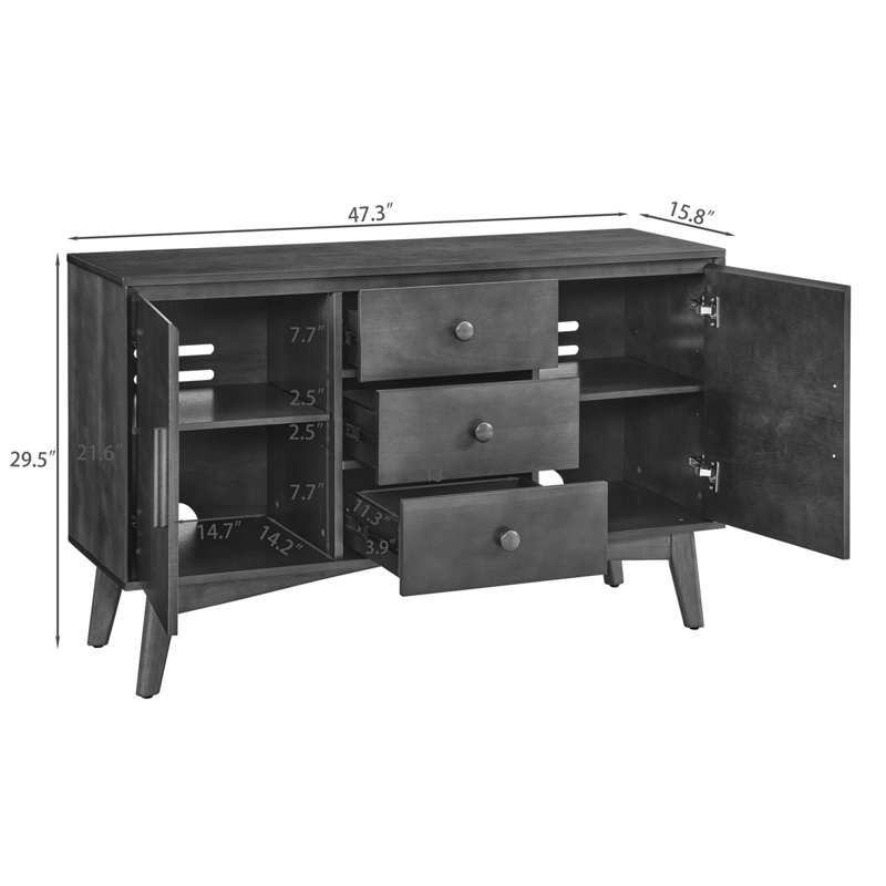 Buffet 47,3 "Mid Century