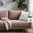 Germaine Silver Finish Satin Fabric Square Couch Throw Pillow, 17.75" H X 17.75" W X 5.84" D