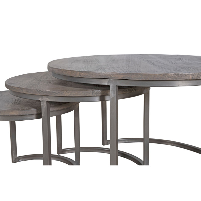 Rafferty Solid Wood Nesting End Table
