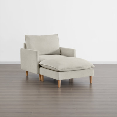 Choquette Upholstered Chaise Lounge by Latitude Run