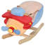Chaise berçante pour enfants en peluche