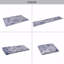 Tapis de couloir 2 pi 6 po x 10 pi, fonction lavable, conception à poils courts, fonction antidérapante, fonction anti-perte de poils, fonction pliable, adaptée aux enfants et aux animaux de compagnie