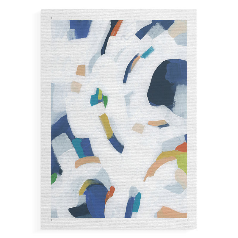 Bright Orbit II - Impression sur toile seulement - SANS CADRE, H 18 po x l 12 po