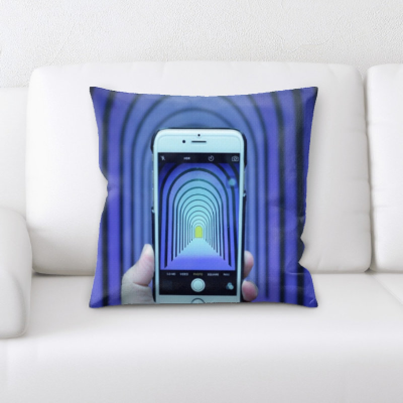 Microsuede Throw Pillow