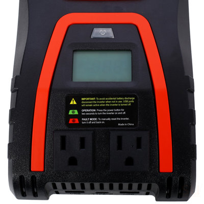 1000 Watts Power Inverter Modified Sine Wave Car LED Display , Portable AC Power  Emergencies, Job Sites, Trucks Boats Off Grid RV Camping,12V To 115 Volts,  – ETL Approved
