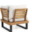 CHAISE D'ANGLE SEBASTIEN + TABLE BASSE