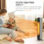 HOMCOM 2200W 7507 BTU Electric Tower Space Heater with Adjustable Thermostat and with Digital Display