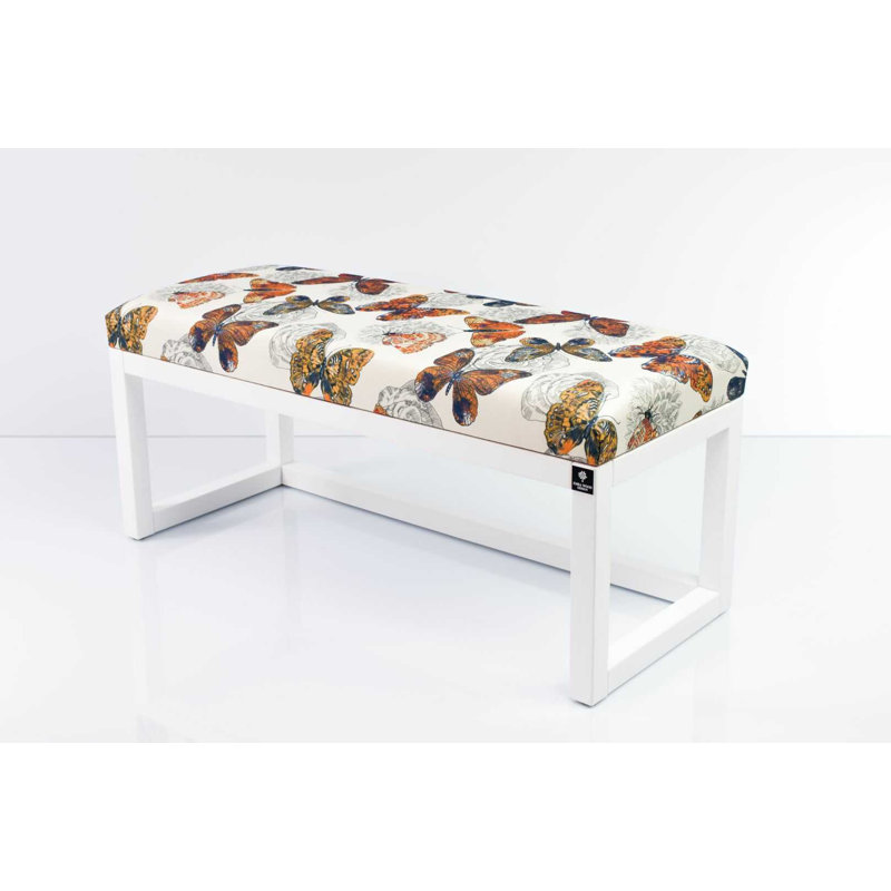 Velvet Upholstered Bench, 50cm H x 175cm W x 30cm D