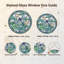 Vitrail de libellule en vitrail H 12 po-131577913