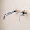Circular Wall-Mounted Bathroom Faucet