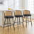 Cane Back Upholstered Stool-1323822629-1323822628-1341117654