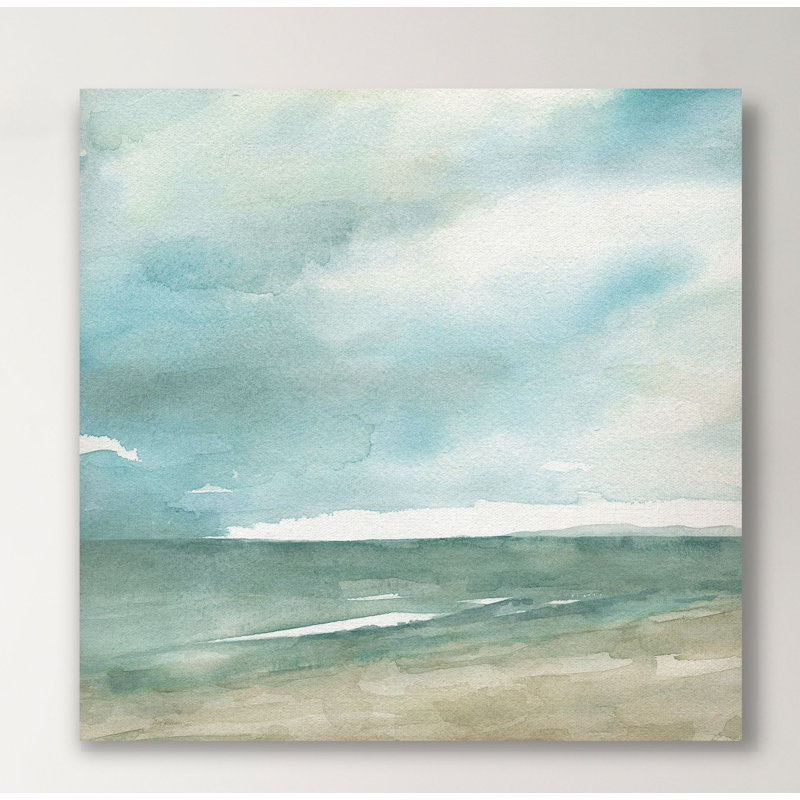 Tranquil Seas - impression, H 10 po x l 10 po x P 1,5 po, Toile tendue