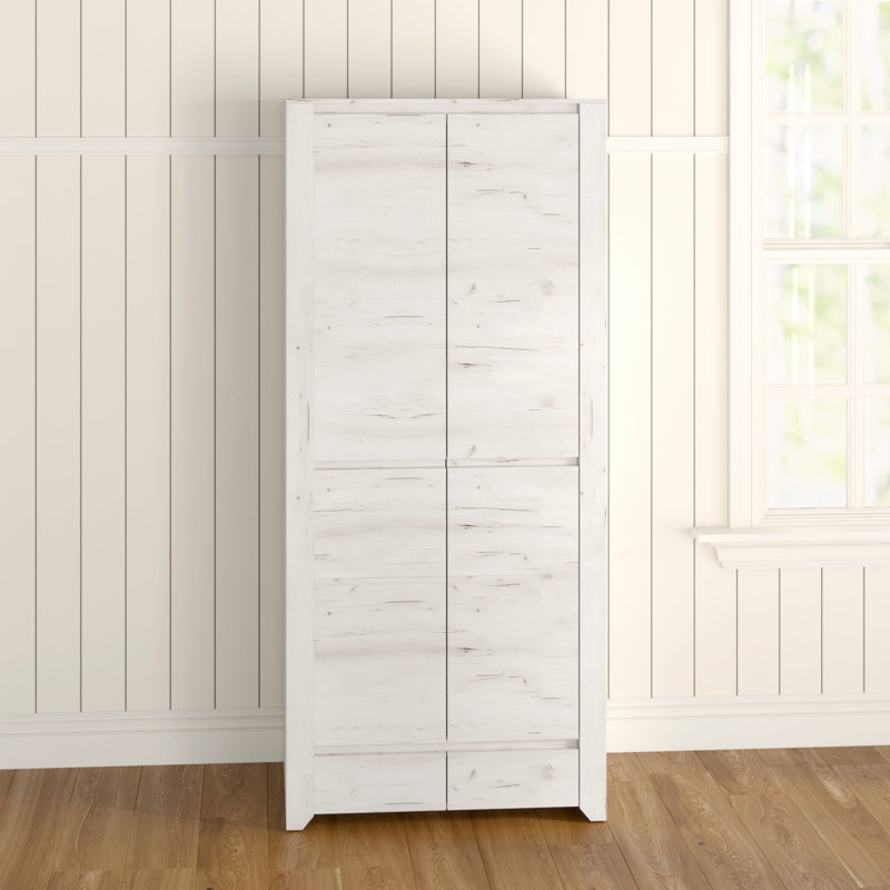 Marcel 2 Door Manufactured Wood Wardrobe