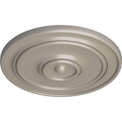54 po x 54 po x P 4 7/8 po grand médaillon de plafond classique (convient aux auvents jusqu'à 13 1/2 po)