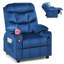 Heacock Kids 16'' Recliner Chair and Ottoman-1084857397
