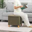 Repose-pieds avec repose-pieds en similicuir-244408538