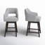 Tabouret de comptoir pivotant 26 po Bethine-1203329580
