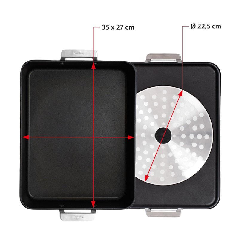 Valira Non-Stick Aluminum Roasting Pan