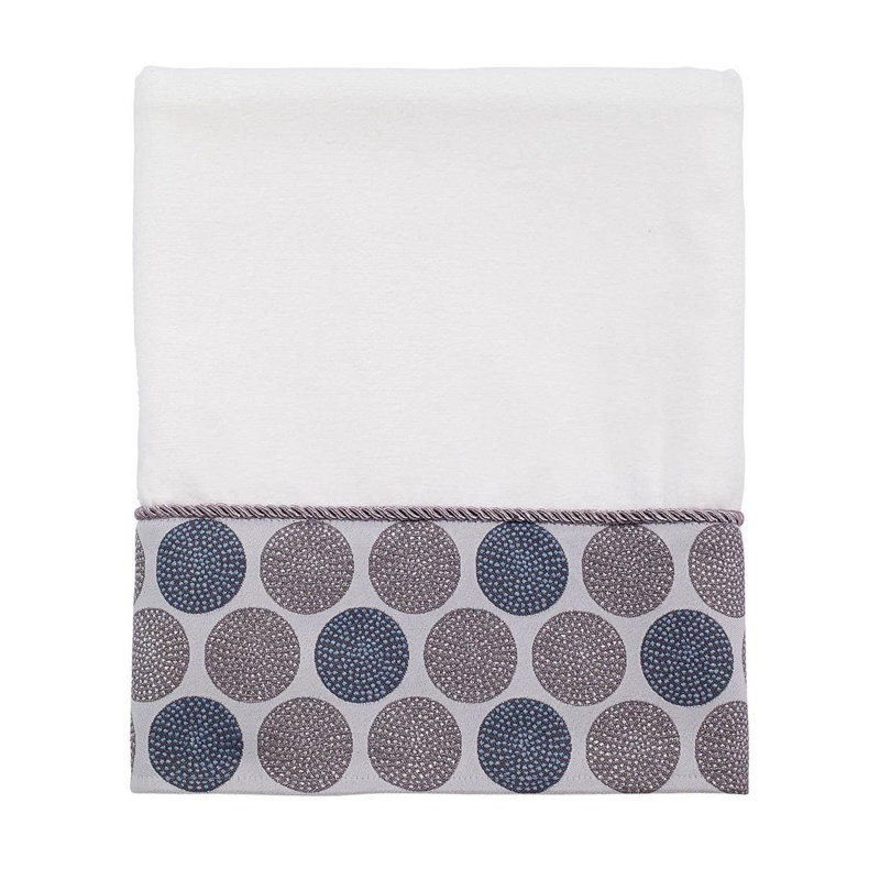 Carin 100% Cotton Midweight Hand Towel, White