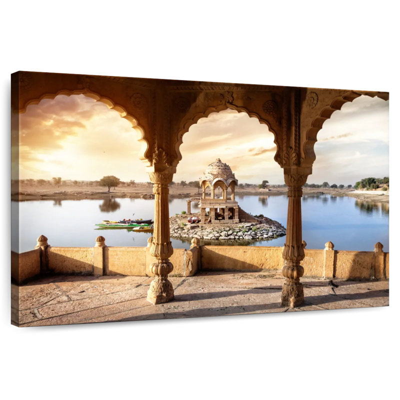 Temple Adella Gadi Sagar, H 24 po x l 36 po