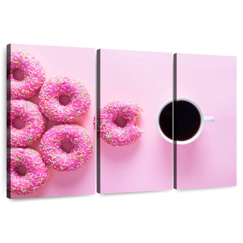 Yarlin Doughnuts And Coffee, 32" H x 50" W