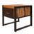 Aria-Jai Solid Wood Top End Table