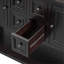 Grande console de rangement rétro Cambridge Series avec quatre petits tiroirs et une tablette inférieure pour les salons, les entrées et les cuisines -1951230141