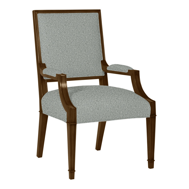 Michael Weiss Leighton Arm Chair, Havana, Impala Storm, No