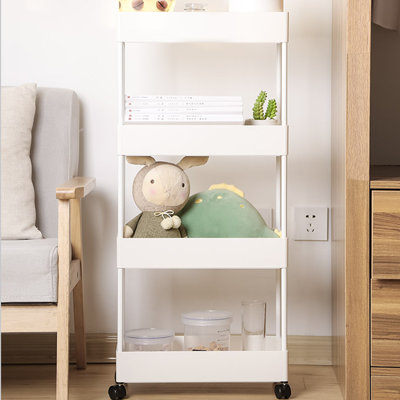Bubacarr 90cm H x 40cm W Utility Cart with Wheels
