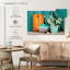 Bols et vase Senne Turquoise-107953543