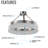 Hackley 1-Light 15.75" LED Semi Flush Mount