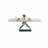 Arendine Rectangular with Stainless Steel Base Dining Table-777680744-777680746