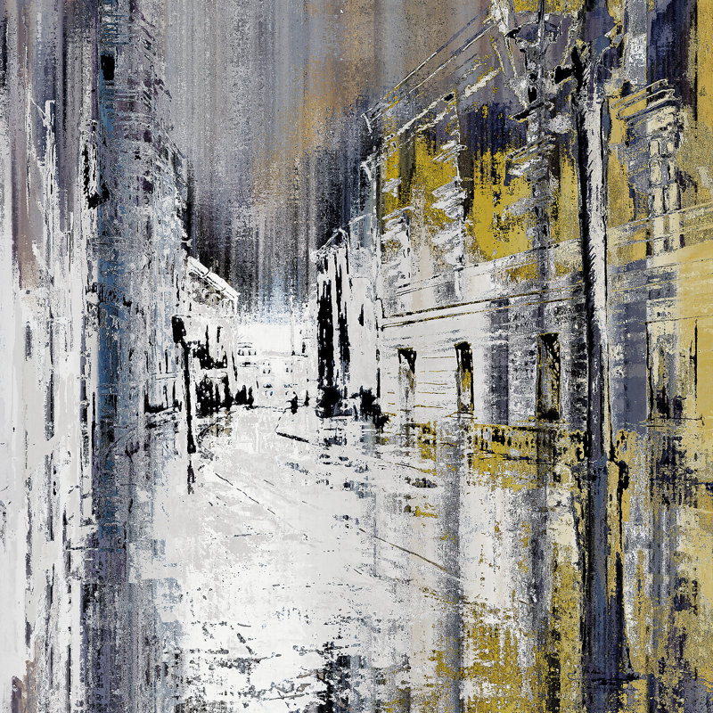 " Ghetto Walk I " Painting Print, 20'' H x 20'' W