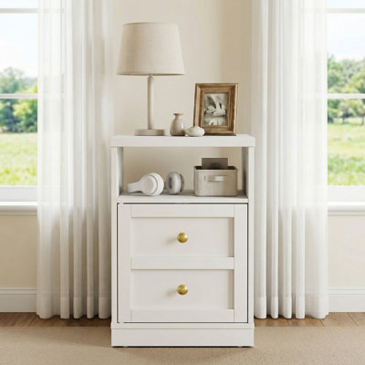 39.88 cm W Bedside Table