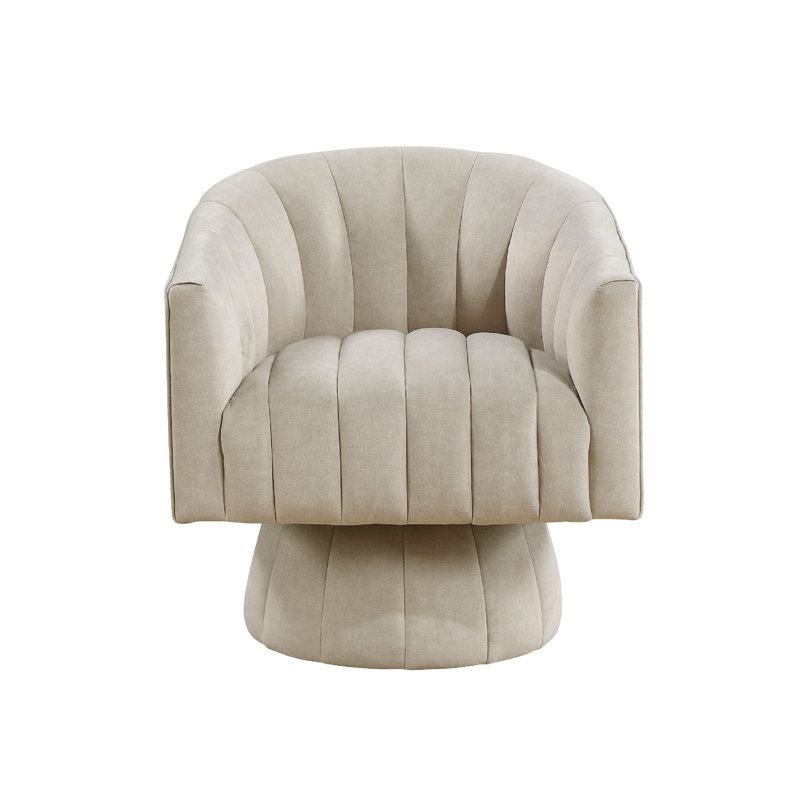 Fauteuil d'appoint Rex, Brun taupe