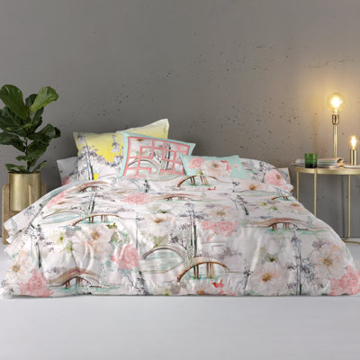 Flickinger Cotton Floral Duvet Cover