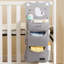 Empileur de couches pour lit de bébé à imprimé animal