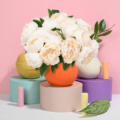 Faux Flowers - Peony Bundle 5PCS