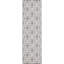 Tapis gris à motif géométrique Loney-883237469