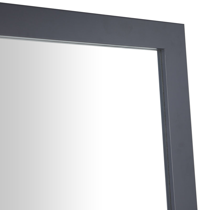 Liana Solid Wood Rectangle Mirror, 65.1" x 32.5"