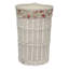 Wicker Round Linen Basket with Lining-45117829-45117826