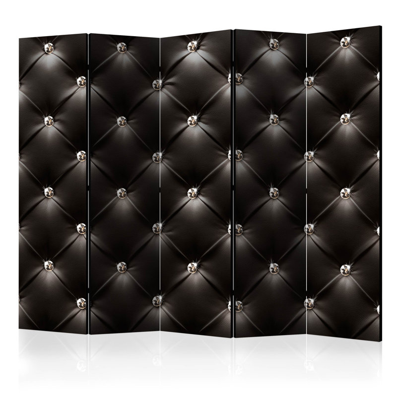 Ventana 172cm H Solid Wood Folding Room Divider, 5